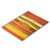 Carnet Joyeux Noël Dieu Béni Vous Couleurs Design (Côté gauche)