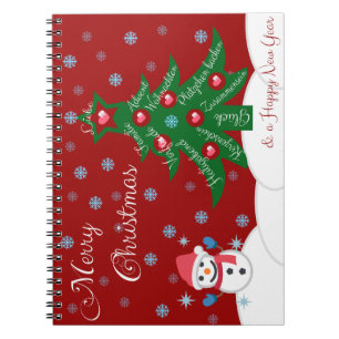 Carnet Joyeux Noël et une bonne année !