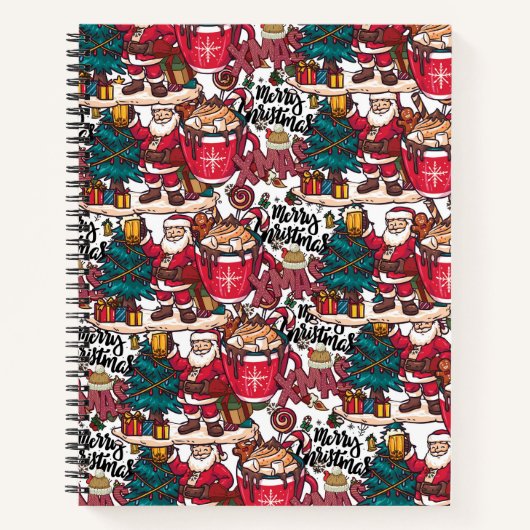 Carnet Joyeux Noël - Fête de Fêtes (Devant)