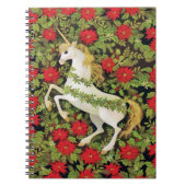 Carnet Joyeux Noël licorne (Devant)
