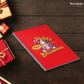 Carnet Joyeux Noël mignonne Chocolat chaud Famille de Mug