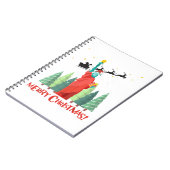 Carnet Joyeux Noël New York Santa Claus Statue De Lib (Côté gauche)