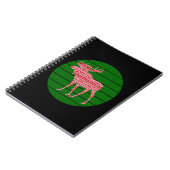CARNET JOYEUX NOËL ORIGNAL CERF (Côté gauche)