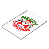 Carnet Joyeux Noël Père Noël (Côté gauche)