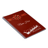 Carnet Joyeux Noël personnalisé (Côté Droit)
