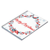 Carnet joyeux noël salut de noël (Côté gauche)
