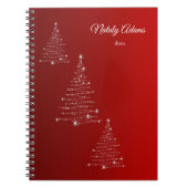 Carnet Joyeux Noël. Salutation (Devant)