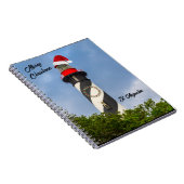 Carnet Joyeux Noël St Augustine Florida Lighthouse (Côté Droit)