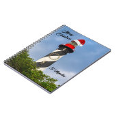 Carnet Joyeux Noël St Augustine Florida Lighthouse (Côté gauche)