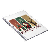 Carnet Joyeux Noël Vibes seulement Noël (Côté Droit)