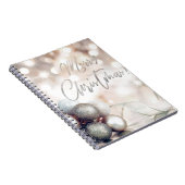 Carnet Joyeux ornements de Noël (Côté Droit)