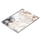 Carnet Joyeux ornements de Noël (Côté gauche)