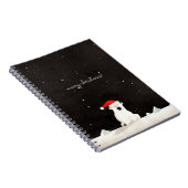 Carnet Joyeux Ours Polaire De Noël ! (Côté Droit)