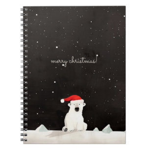 Carnet Joyeux Ours Polaire De Noël !
