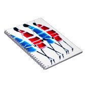 Carnet Joyeux peuple Massaï Guerriers Marcher Art Imprime (Côté Droit)