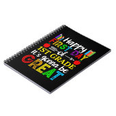 Carnet Joyeux Premier Jour De Première Année (Côté gauche)