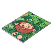Carnet Joyeux Puzzle Shamrock de la Saint Patrick (Côté gauche)