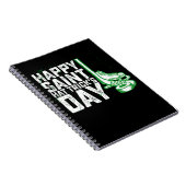 Carnet Joyeux Saint Casquette Trick's Day St patrick de h (Côté Droit)