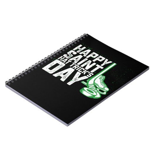 Carnet Joyeux Saint Casquette Trick's Day St patrick de h (Côté gauche)