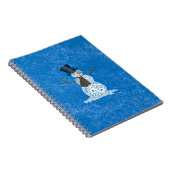Carnet Joyeux Snowman Tourbillonnant (Côté Droit)