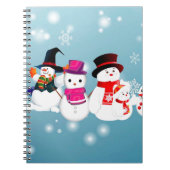 Carnet Joyeux Snowmen (Devant)
