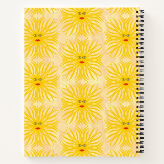 Carnet Joyeux soleil (Dos)