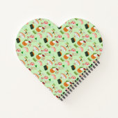 Carnet Joyeux Sushi Kawaii (Dos)