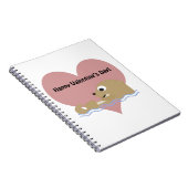 Carnet Joyeux Valentines Day Otter (Côté Droit)