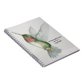 Carnet Joyful Gift Hummingbird Wings Mothers Day Nobook (Côté Droit)