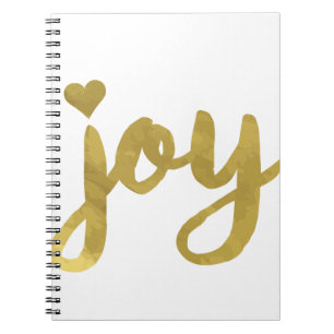 Carnet Joyful Joyful J'ai la joie plein de Joy Gold Art