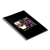 Carnet J'T'aime un Latte (Côté Droit)