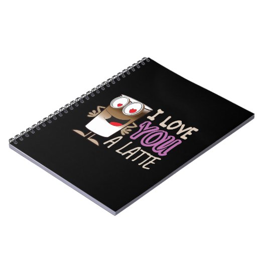 Carnet J'T'aime un Latte (Côté gauche)