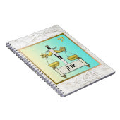 Carnet Judaica 12 Tribes Israel Dan Art (Côté Droit)