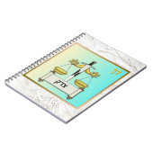 Carnet Judaica 12 Tribes Israel Dan Art (Côté gauche)