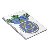 Carnet Judaïque Hanoukka Star Of David Ornament Print (Côté Droit)