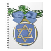 Carnet Judaïque Hanoukka Star Of David Ornament Print (Devant)