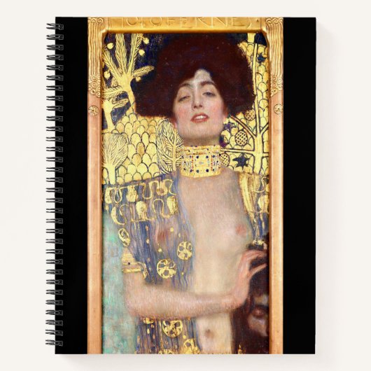 Carnet Judith et le chef d'Holofernes par Gustav Klimt (Devant)