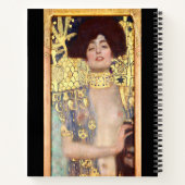 Carnet Judith et le chef d'Holofernes par Gustav Klimt (Dos)