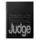 Carnet Juge Extraordinaire (Devant)