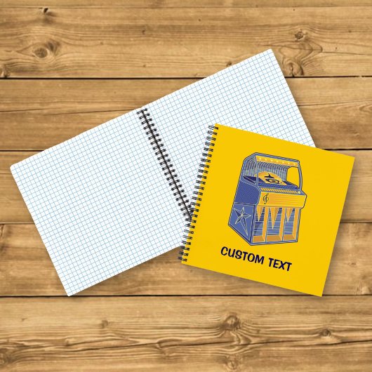 Carnet Jukebox Rétro