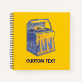 Carnet Jukebox Rétro (Devant)