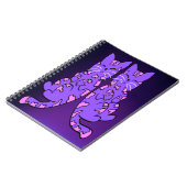 Carnet Jumeaux de Kitten violet (Côté gauche)