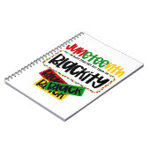 Carnet JunetDix Blackity Noir Noir Funny (Côté gauche)