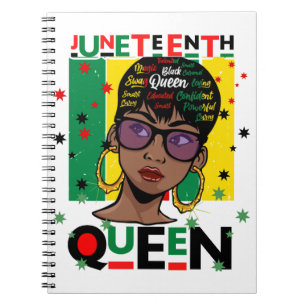 Carnet Junetdix Queen Melanin Sista Black Girl Magic