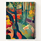 Carnet Jungle Abstraite (Dos)