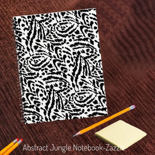 Carnet Jungle Abstraite