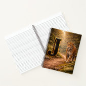 Carnet Jungle Alphabet Letter J Jaguar Gold Educational  (Intérieur)