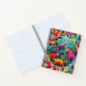 Carnet Jungle animalière (Intérieur)