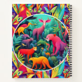 Carnet Jungle animalière (Dos)