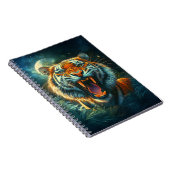 Carnet Jungle au clair de lune de tigres (Côté Droit)